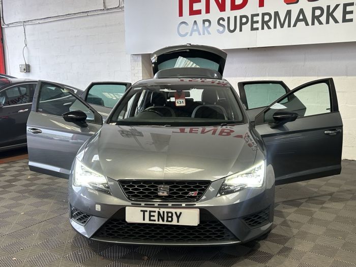 SEAT Leon 2.0 TSI Cupra 280 Hatchback 5dr Petrol DSG Euro 6 (s/s) (280 ps) Hatchback Petrol GREY