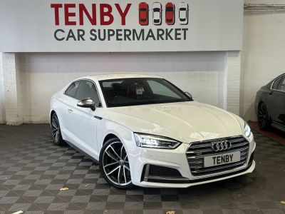 Audi S5 3.0 TFSI V6 Coupe 2dr Petrol Tiptronic quattro Euro 6 (s/s) (354 ps) Coupe Petrol WHITEAudi S5 3.0 TFSI V6 Coupe 2dr Petrol Tiptronic quattro Euro 6 (s/s) (354 ps) Coupe Petrol WHITE at Motor Finance 4u Tunbridge Wells