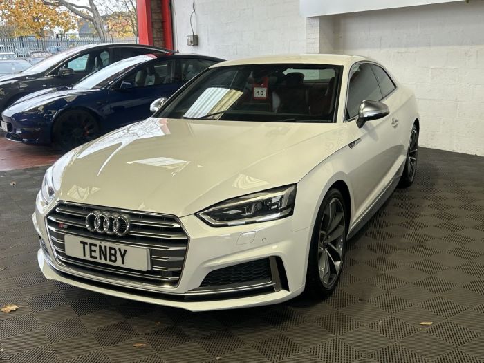 Audi S5 3.0 TFSI V6 Coupe 2dr Petrol Tiptronic quattro Euro 6 (s/s) (354 ps) Coupe Petrol WHITE