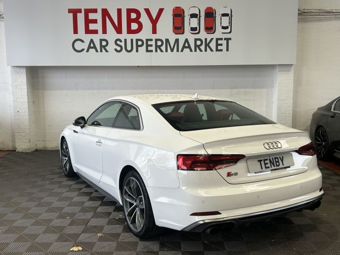 Audi S5 3.0 TFSI V6 Coupe 2dr Petrol Tiptronic quattro Euro 6 (s/s) (354 ps) Coupe Petrol WHITE