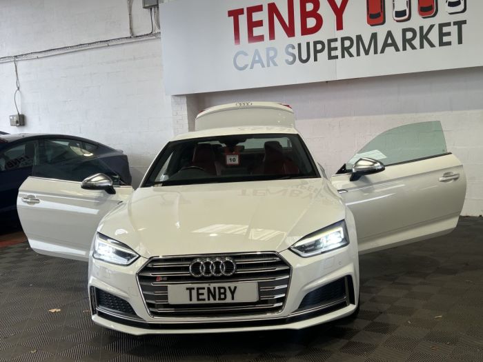 Audi S5 3.0 TFSI V6 Coupe 2dr Petrol Tiptronic quattro Euro 6 (s/s) (354 ps) Coupe Petrol WHITE