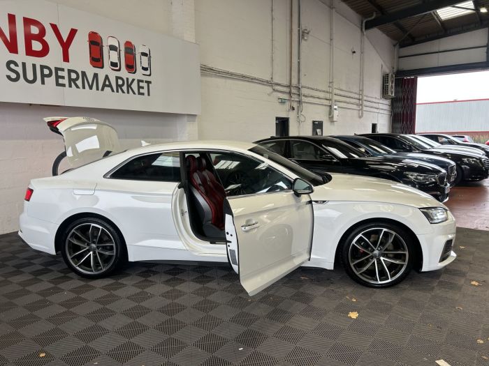 Audi S5 3.0 TFSI V6 Coupe 2dr Petrol Tiptronic quattro Euro 6 (s/s) (354 ps) Coupe Petrol WHITE