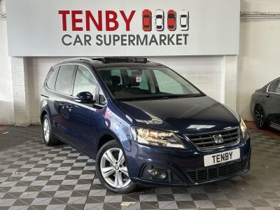 SEAT Alhambra 2.0 TDI SE Lux MPV 5dr Diesel DSG Euro 6 (s/s) (184 ps) MPV Diesel BLUESEAT Alhambra 2.0 TDI SE Lux MPV 5dr Diesel DSG Euro 6 (s/s) (184 ps) MPV Diesel BLUE at Motor Finance 4u Tunbridge Wells