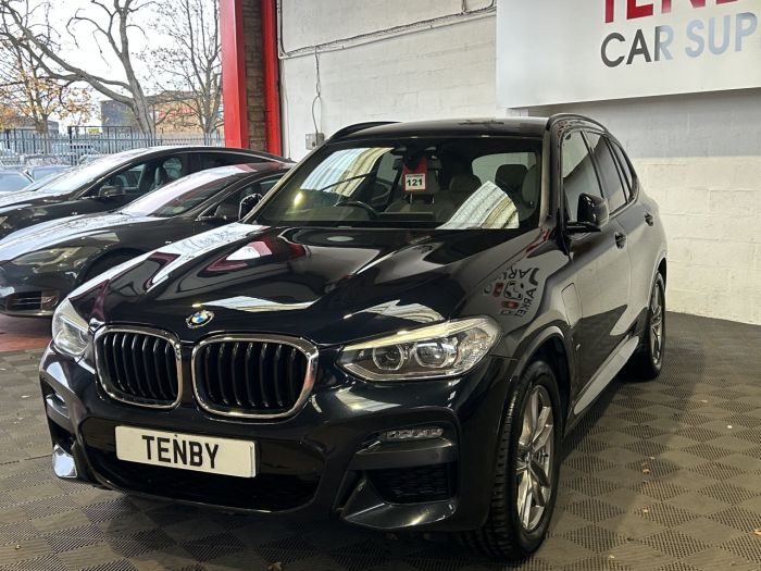 BMW X3 2.0 30e 12kWh M Sport SUV 5dr Petrol Plug-in Hybrid Auto xDrive Euro 6 (s/s) (292 ps) SUV Hybrid BLACK