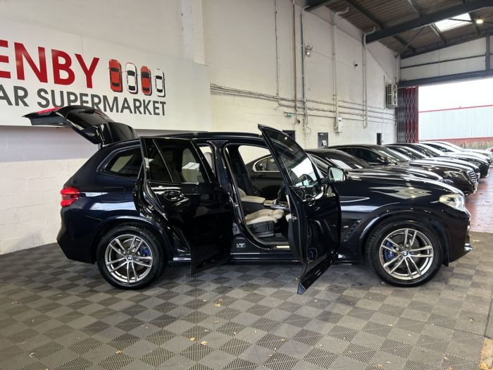 BMW X3 2.0 30e 12kWh M Sport SUV 5dr Petrol Plug-in Hybrid Auto xDrive Euro 6 (s/s) (292 ps) SUV Hybrid BLACK