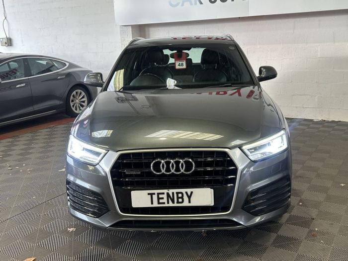 Audi Q3 2.0 TDI S line SUV 5dr Diesel S Tronic quattro Euro 6 (s/s) (150 ps) SUV Diesel GREY