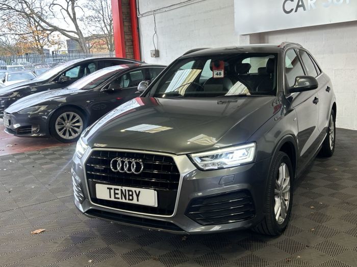 Audi Q3 2.0 TDI S line SUV 5dr Diesel S Tronic quattro Euro 6 (s/s) (150 ps) SUV Diesel GREY