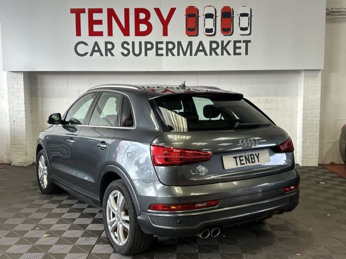 Audi Q3 2.0 TDI S line SUV 5dr Diesel S Tronic quattro Euro 6 (s/s) (150 ps) SUV Diesel GREY