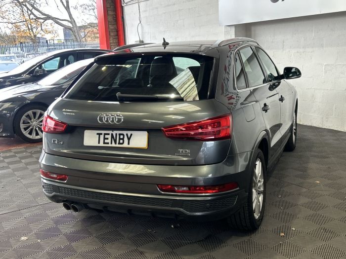 Audi Q3 2.0 TDI S line SUV 5dr Diesel S Tronic quattro Euro 6 (s/s) (150 ps) SUV Diesel GREY