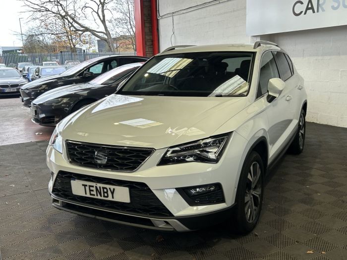 SEAT Ateca 2.0 TDI SE Technology SUV 5dr Diesel DSG 4Drive Euro 6 (s/s) (150 ps) SUV Diesel WHITE