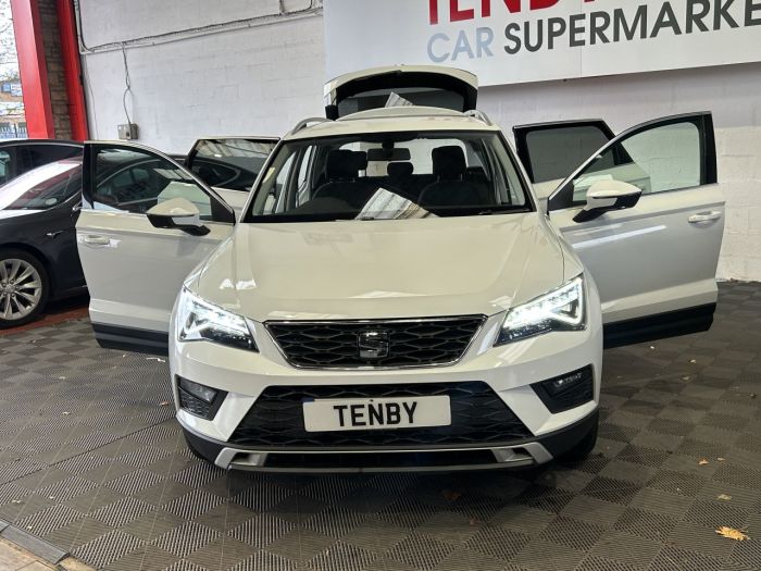 SEAT Ateca 2.0 TDI SE Technology SUV 5dr Diesel DSG 4Drive Euro 6 (s/s) (150 ps) SUV Diesel WHITE