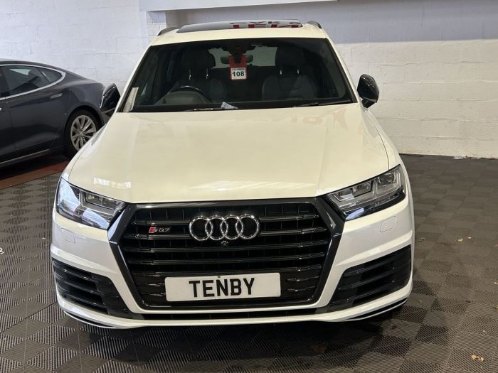 Audi SQ7 4.0 TDI V8 SUV 5dr Diesel Tiptronic quattro Euro 6 (s/s) (435 ps) SUV Diesel WHITE