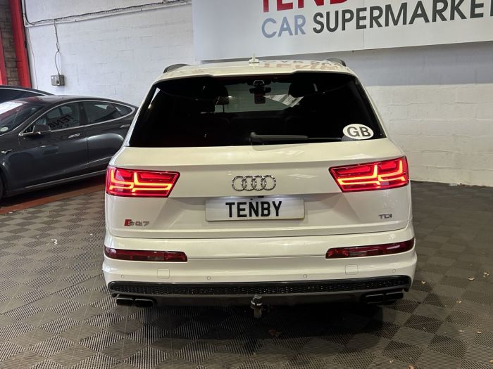 Audi SQ7 4.0 TDI V8 SUV 5dr Diesel Tiptronic quattro Euro 6 (s/s) (435 ps) SUV Diesel WHITE