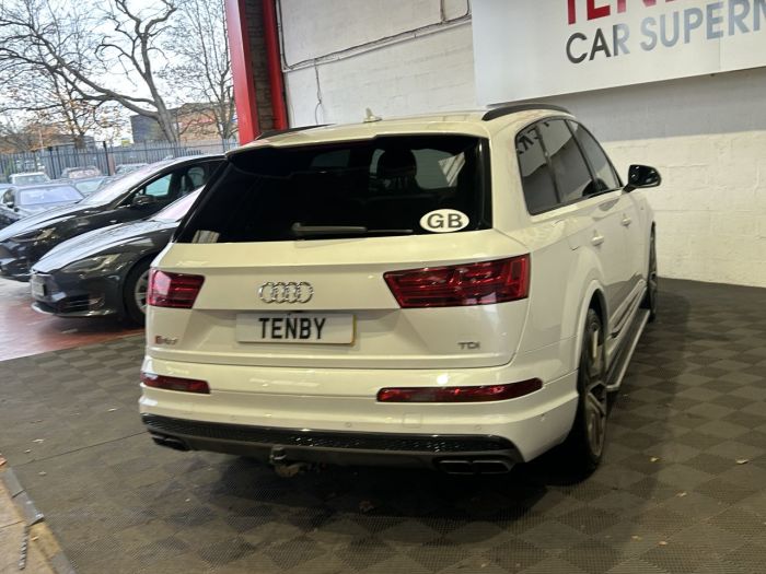 Audi SQ7 4.0 TDI V8 SUV 5dr Diesel Tiptronic quattro Euro 6 (s/s) (435 ps) SUV Diesel WHITE