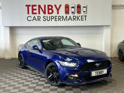 Ford Mustang 2.3T EcoBoost Fastback 2dr Petrol SelShift Euro 6 (317 ps) Coupe Petrol BLUEFord Mustang 2.3T EcoBoost Fastback 2dr Petrol SelShift Euro 6 (317 ps) Coupe Petrol BLUE at Motor Finance 4u Tunbridge Wells