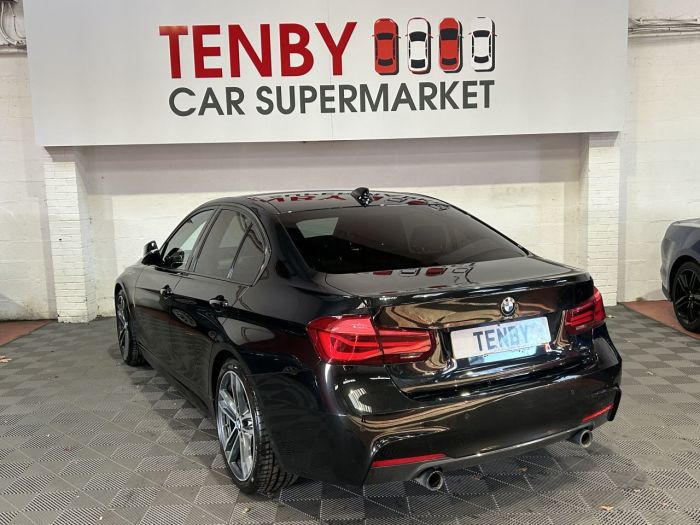 BMW 3 Series 3.0 340i M Sport Shadow Edition Saloon 4dr Petrol Auto Euro 6 (s/s) (326 ps) Saloon Petrol BLACK