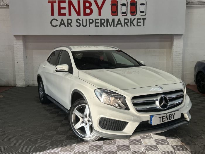 Mercedes-Benz GLA 2.1 GLA200 CDI AMG Line SUV 5dr Diesel 7G-DCT Euro 6 (s/s) (136 ps) SUV Diesel WHITE