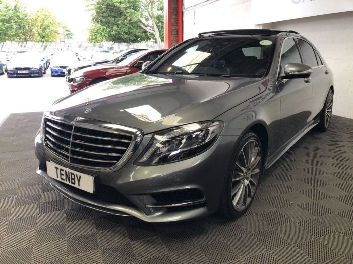 Mercedes-Benz S Class 3.0 S350Ld V6 AMG Line (Premium) Saloon 4dr Diesel G-Tronic+ Euro 6 (s/s) (258 ps) Saloon Diesel GREY