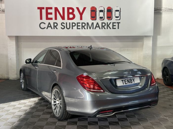 Mercedes-Benz S Class 3.0 S350Ld V6 AMG Line (Premium) Saloon 4dr Diesel G-Tronic+ Euro 6 (s/s) (258 ps) Saloon Diesel GREY