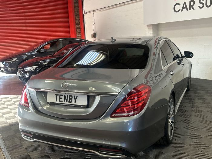 Mercedes-Benz S Class 3.0 S350Ld V6 AMG Line (Premium) Saloon 4dr Diesel G-Tronic+ Euro 6 (s/s) (258 ps) Saloon Diesel GREY