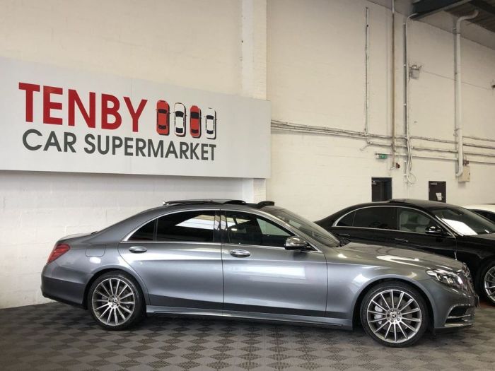 Mercedes-Benz S Class 3.0 S350Ld V6 AMG Line (Premium) Saloon 4dr Diesel G-Tronic+ Euro 6 (s/s) (258 ps) Saloon Diesel GREY