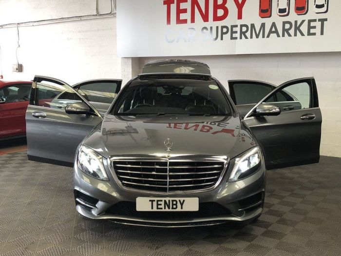 Mercedes-Benz S Class 3.0 S350Ld V6 AMG Line (Premium) Saloon 4dr Diesel G-Tronic+ Euro 6 (s/s) (258 ps) Saloon Diesel GREY