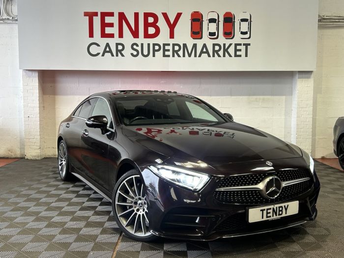 Mercedes-Benz CLS-Class 2.9 CLS400d AMG Line (Premium Plus) Coupe 4dr Diesel G-Tronic 4MATIC Euro 6 (s/s) (340 ps) Saloon Diesel BLACK