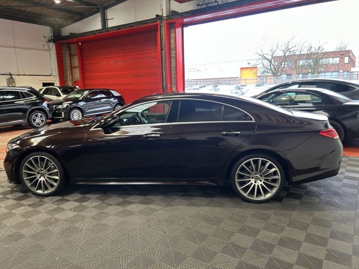 Mercedes-Benz CLS-Class 2.9 CLS400d AMG Line (Premium Plus) Coupe 4dr Diesel G-Tronic 4MATIC Euro 6 (s/s) (340 ps) Saloon Diesel BLACK