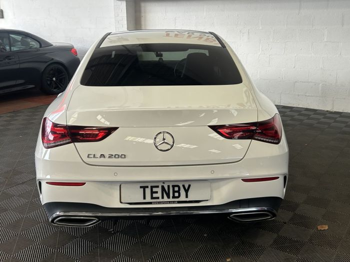 Mercedes-Benz CLA 1.3 CLA200 AMG Line (Premium Plus) Coupe 4dr Petrol 7G-DCT Euro 6 (s/s) (163 ps) Saloon Petrol WHITE