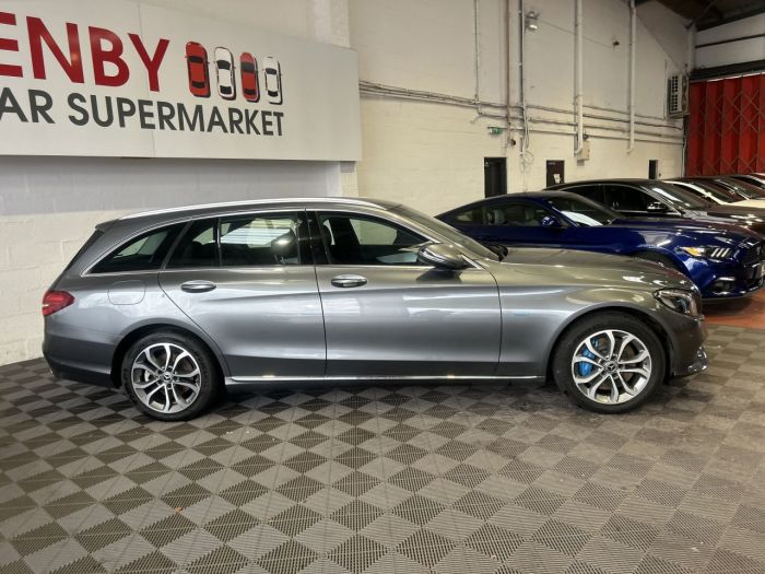 Mercedes-Benz C Class 2.0 C350e 6.4kWh Sport Estate 5dr Petrol Plug-in Hybrid G-Tronic+ Euro 6 (s/s) (293 ps) Estate Hybrid GREY