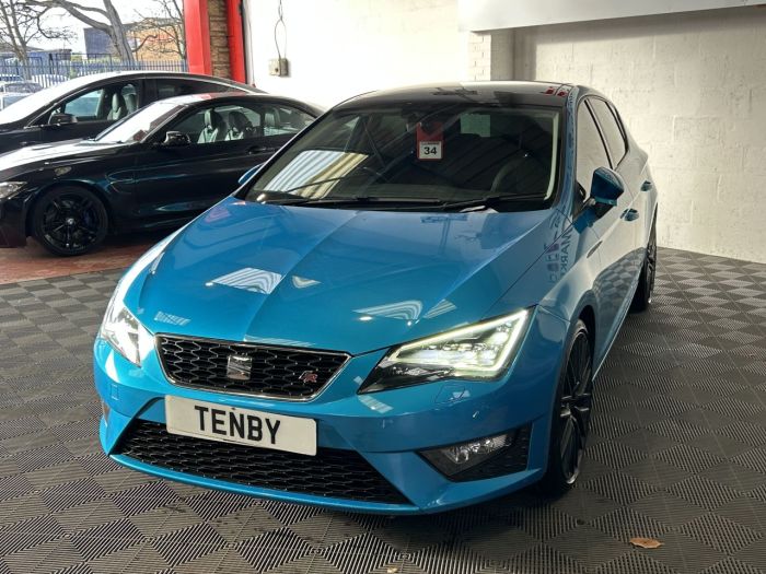 SEAT Leon 2.0 TDI FR Hatchback 5dr Diesel DSG Euro 6 (s/s) (184 ps) Hatchback Diesel BLUE