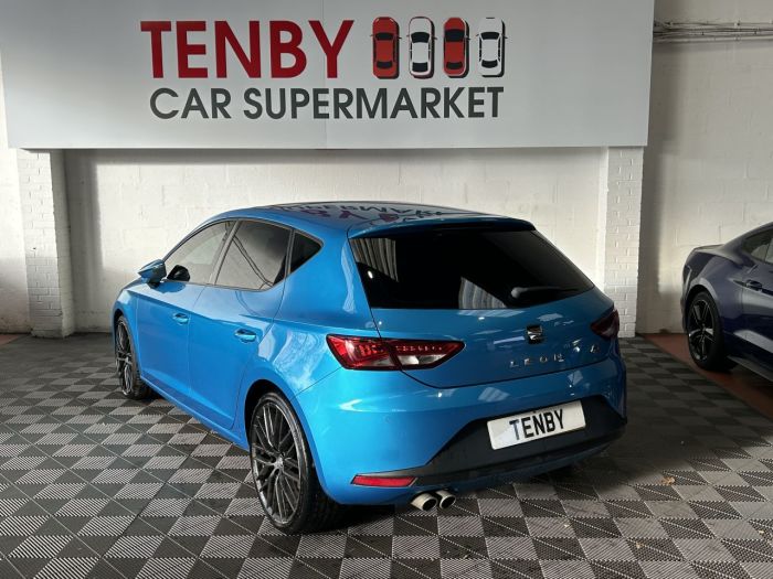 SEAT Leon 2.0 TDI FR Hatchback 5dr Diesel DSG Euro 6 (s/s) (184 ps) Hatchback Diesel BLUE