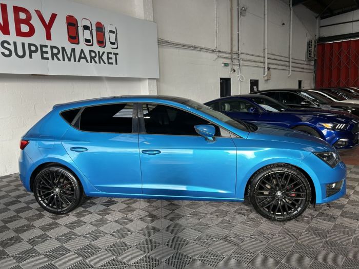 SEAT Leon 2.0 TDI FR Hatchback 5dr Diesel DSG Euro 6 (s/s) (184 ps) Hatchback Diesel BLUE