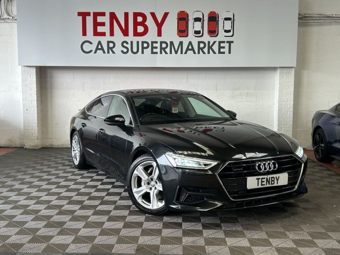 Audi A7 3.0 TDI V6 45 Sport Sportback 5dr Diesel Tiptronic quattro Euro 6 (s/s) (231 ps) Hatchback Diesel GREY