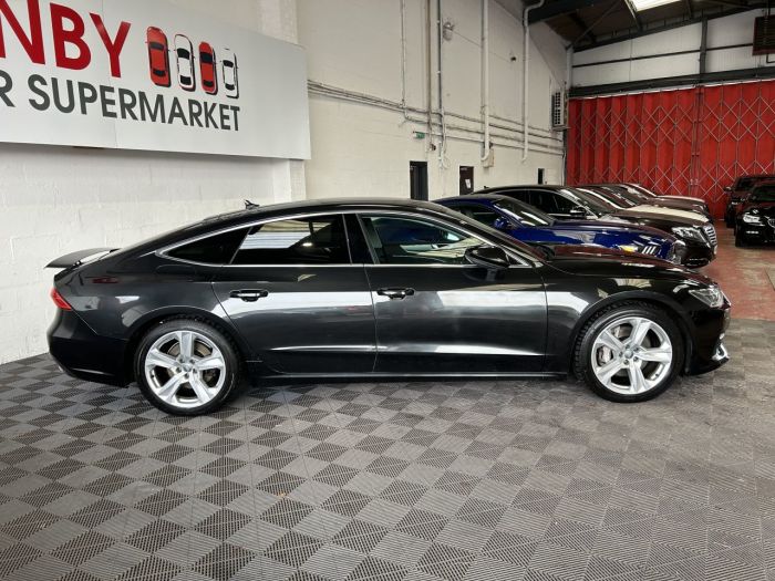 Audi A7 3.0 TDI V6 45 Sport Sportback 5dr Diesel Tiptronic quattro Euro 6 (s/s) (231 ps) Hatchback Diesel GREY