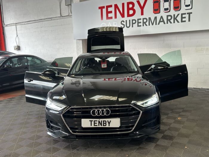 Audi A7 3.0 TDI V6 45 Sport Sportback 5dr Diesel Tiptronic quattro Euro 6 (s/s) (231 ps) Hatchback Diesel GREY