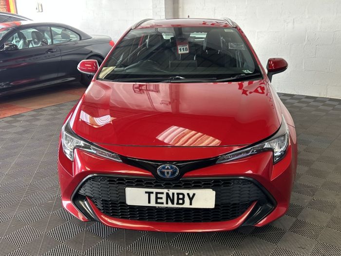 Toyota Corolla 1.8 VVT-h Icon Tech Touring Sports 5dr Petrol Hybrid CVT Euro 6 (s/s) (122 ps) Estate Hybrid RED