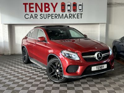 Mercedes-Benz GLE 3.0 GLE350d V6 AMG Line (Premium Plus) Coupe 5dr Diesel G-Tronic 4MATIC Euro 6 (s/s) (258 ps) SUV Diesel REDMercedes-Benz GLE 3.0 GLE350d V6 AMG Line (Premium Plus) Coupe 5dr Diesel G-Tronic 4MATIC Euro 6 (s/s) (258 ps) SUV Diesel RED at Motor Finance 4u Tunbridge Wells