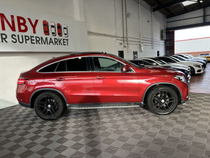 Mercedes-Benz GLE 3.0 GLE350d V6 AMG Line (Premium Plus) Coupe 5dr Diesel G-Tronic 4MATIC Euro 6 (s/s) (258 ps) SUV Diesel RED