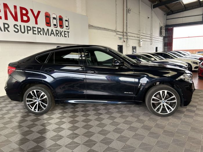 BMW X6 3.0 30d M Sport SUV 5dr Diesel Auto xDrive Euro 6 (s/s) (258 ps) SUV Diesel BLACK