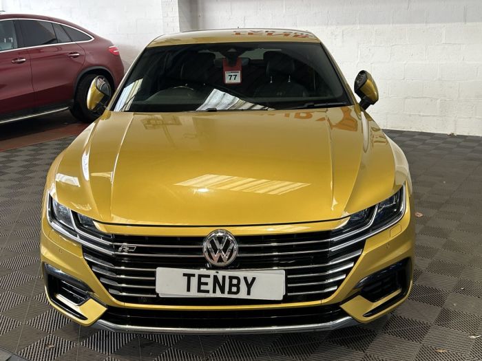 Volkswagen Arteon 2.0 TSI R-Line Fastback 5dr Petrol DSG Euro 6 (s/s) (190 ps) Hatchback Petrol YELLOW