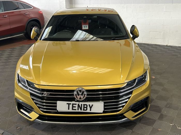 Volkswagen Arteon 2.0 TSI R-Line Fastback 5dr Petrol DSG Euro 6 (s/s) (190 ps) Hatchback Petrol YELLOW