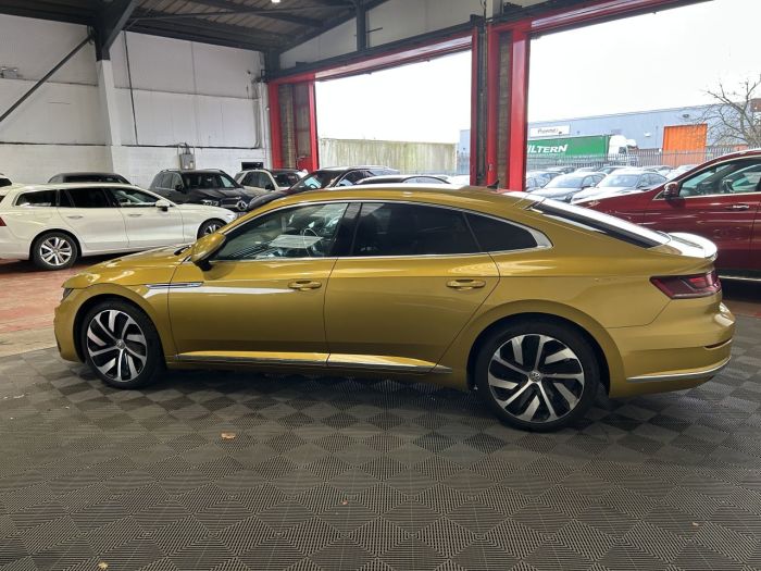 Volkswagen Arteon 2.0 TSI R-Line Fastback 5dr Petrol DSG Euro 6 (s/s) (190 ps) Hatchback Petrol YELLOW