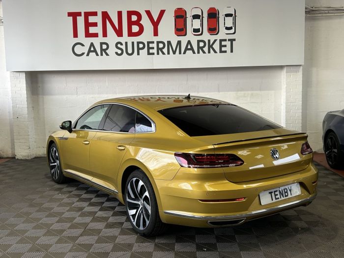 Volkswagen Arteon 2.0 TSI R-Line Fastback 5dr Petrol DSG Euro 6 (s/s) (190 ps) Hatchback Petrol YELLOW