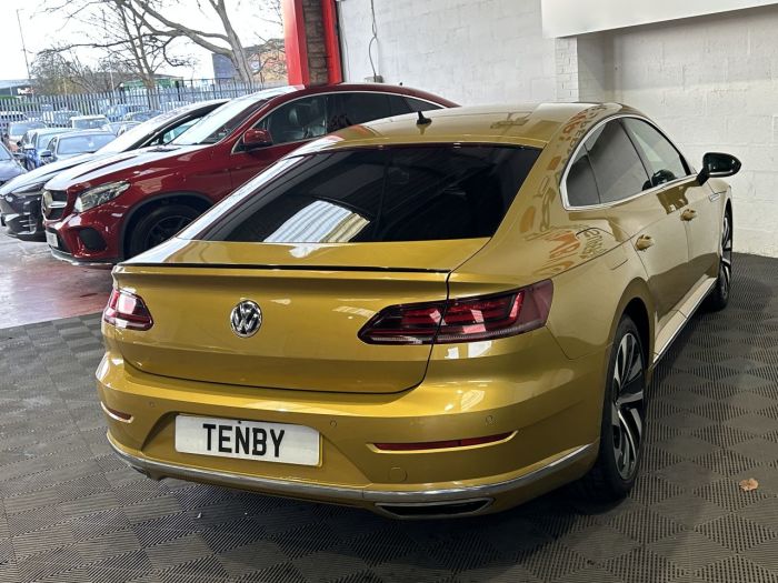 Volkswagen Arteon 2.0 TSI R-Line Fastback 5dr Petrol DSG Euro 6 (s/s) (190 ps) Hatchback Petrol YELLOW