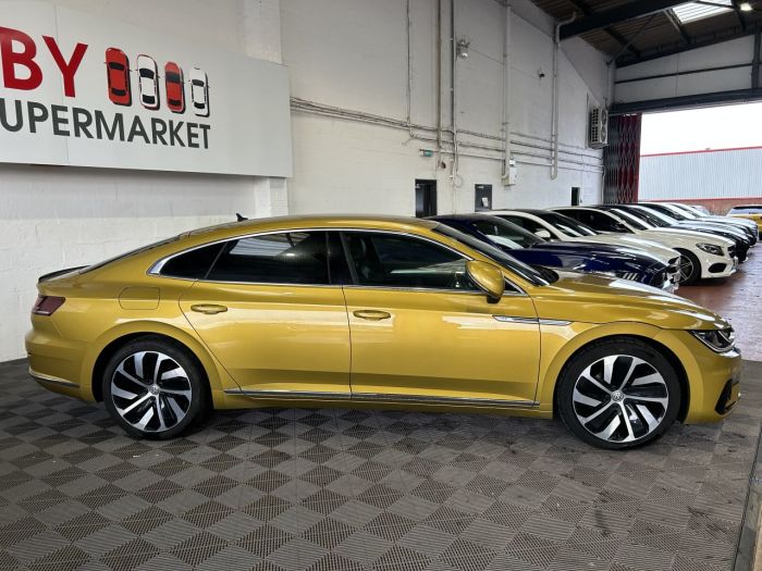 Volkswagen Arteon 2.0 TSI R-Line Fastback 5dr Petrol DSG Euro 6 (s/s) (190 ps) Hatchback Petrol YELLOW