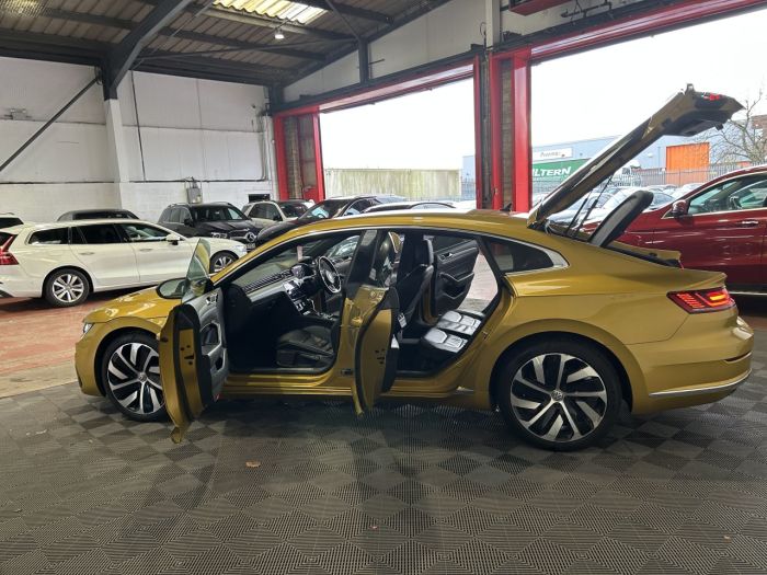 Volkswagen Arteon 2.0 TSI R-Line Fastback 5dr Petrol DSG Euro 6 (s/s) (190 ps) Hatchback Petrol YELLOW