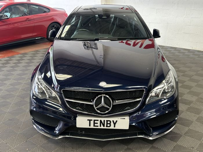 Mercedes-Benz E Class 3.0 E 350 D AMG LINE EDITION 2d 255 BHP Coupe Diesel BLUE