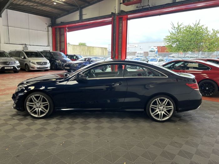 Mercedes-Benz E Class 3.0 E 350 D AMG LINE EDITION 2d 255 BHP Coupe Diesel BLUE