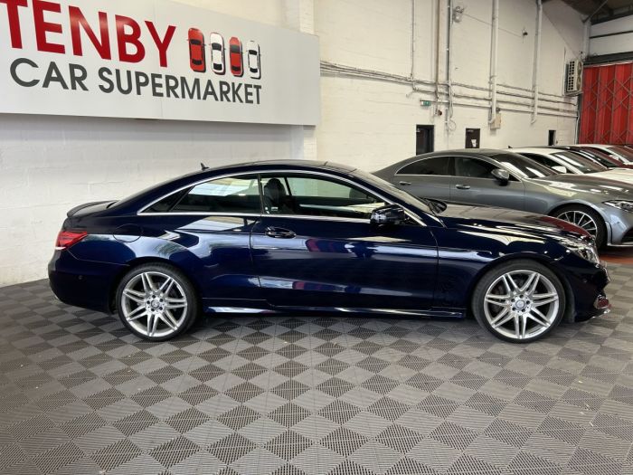 Mercedes-Benz E Class 3.0 E 350 D AMG LINE EDITION 2d 255 BHP Coupe Diesel BLUE